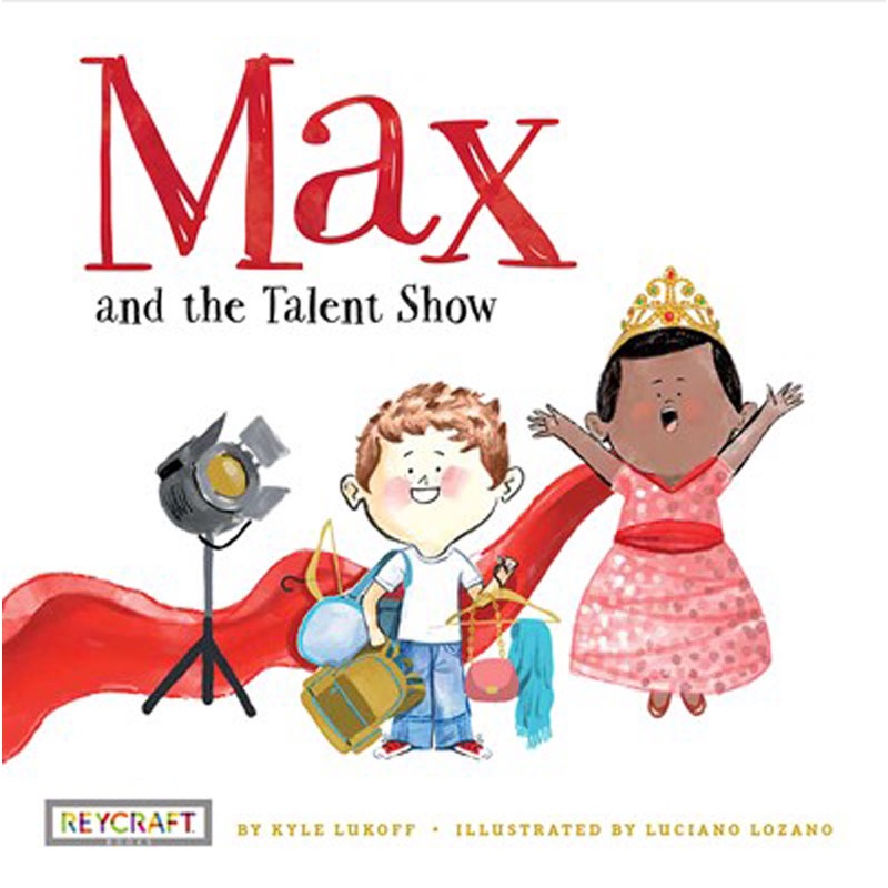 MAX AND THE TALENT SHOW英文故事繪本童書