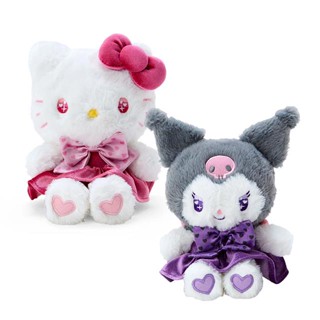 【現貨】小禮堂 三麗鷗 絨毛玩偶娃娃 S (生日標語款) Kitty 酷洛米