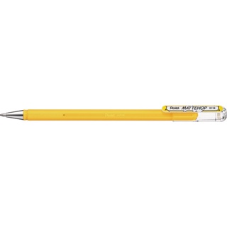 Pentel 飛龍 K110-V 1.0 高彩中性筆-黃 墊腳石購物網