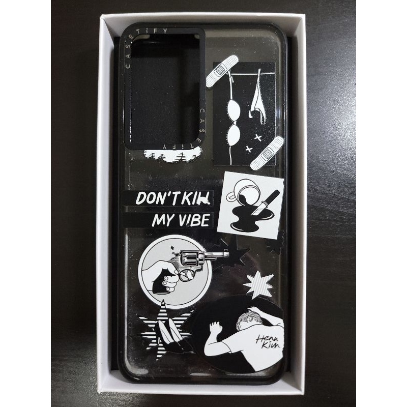 （現貨免運）Samsung S21 Ultra CASETiFY 藝術家設計保護殼 [❗️二手❗️]