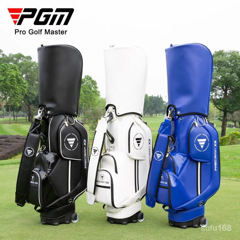 PGM 高爾夫球包男女帶拉桿滑輪球包輕便防水標準球包袋golf球桿包
