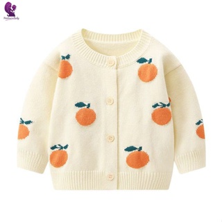 寶寶上衣 寶寶單件毛衣春秋裝嬰兒針織開衫男女小童雙層加厚線衣洋氣外套