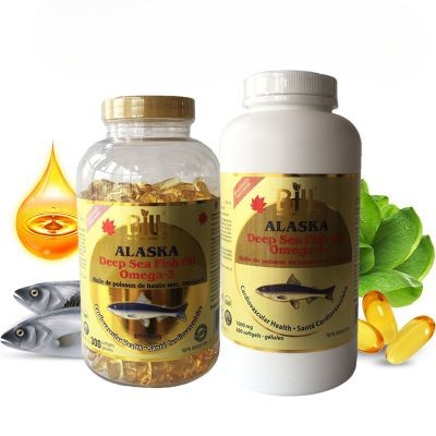 加拿大BILL康加美阿拉斯加深海魚油omega-3軟膠囊1000mg300粒