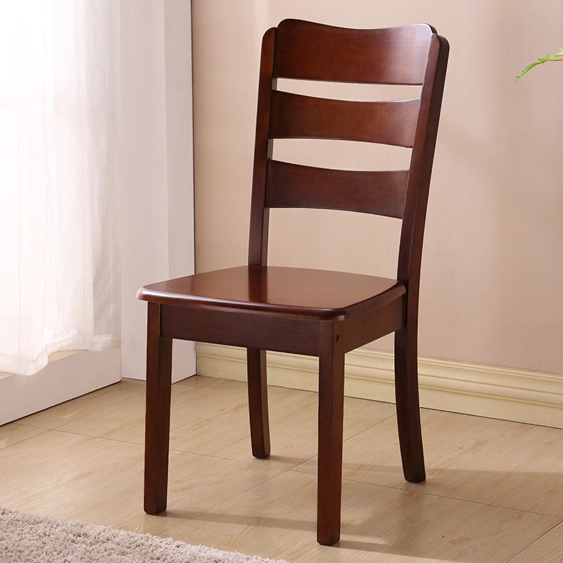 熱賣//全實木椅子家用餐椅餐桌椅凳子靠背椅簡約現代白色餐廳木頭書桌椅