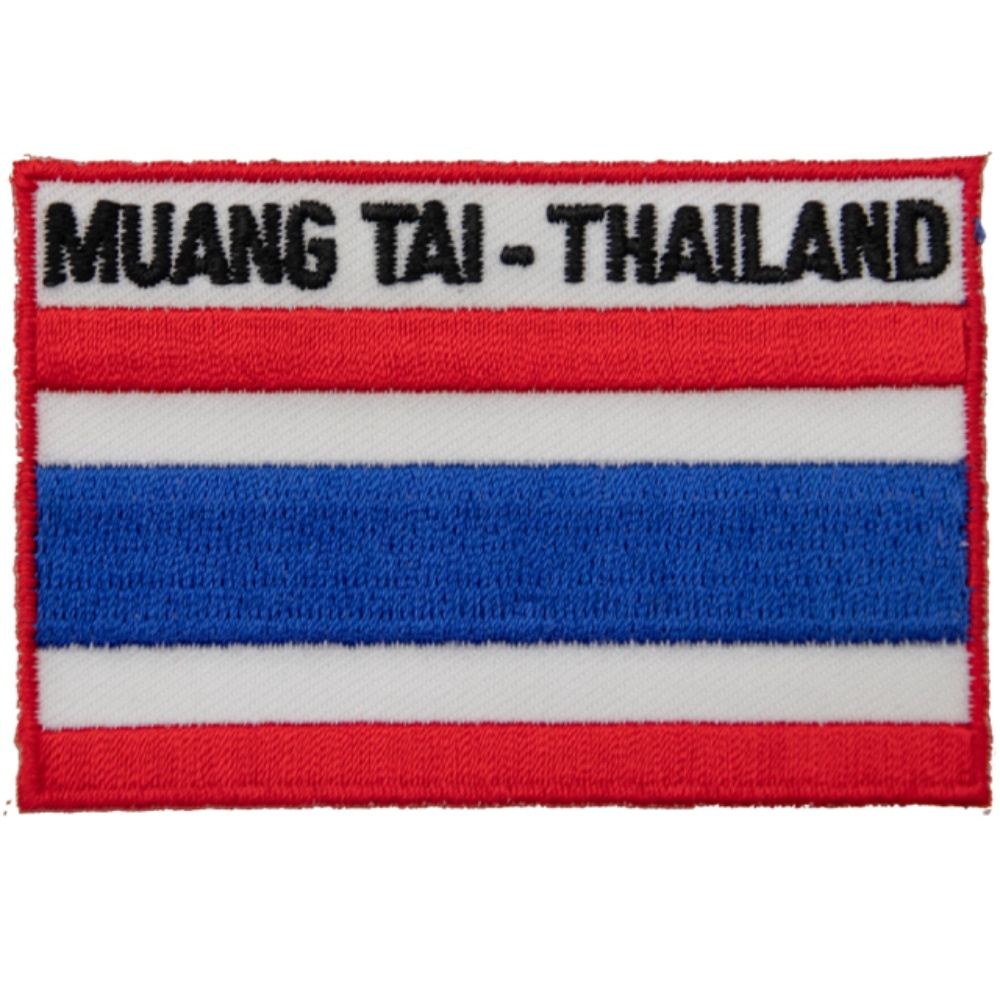 【A-ONE】泰國 國旗 熨燙臂章 電繡袖標 刺繡布章 熨斗徽章 貼章 熨斗士氣章 熱燙肩章 背膠燙布貼