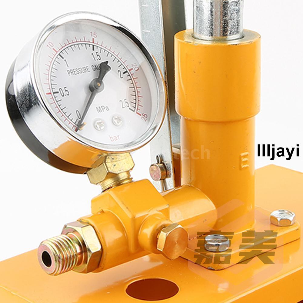 熱銷🔥25kg手動試壓泵壓力泵打壓機PPR水管試壓泵管道打壓器管子顏色隨機出貨llljayi
