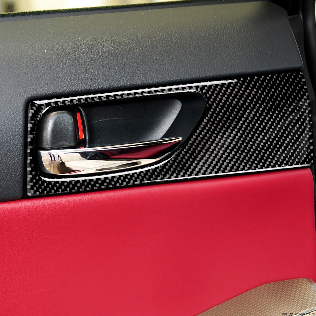 ✨2013-2020年 凌志 Lexus IS250 後門拉手裝飾框 碳纖維 內飾改裝 內拉手 卡夢 內飾貼