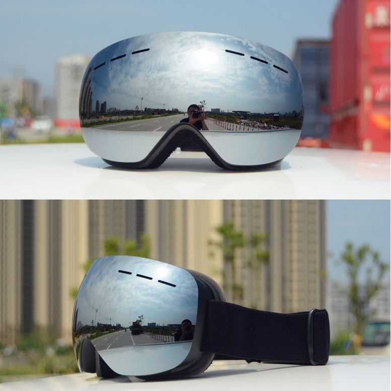 護目鏡 防風鏡 滑雪眼鏡雙層防霧男女登山護目鏡近視滑雪鏡兒童防雪盲單雙板裝備