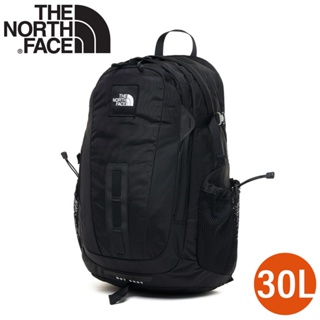 【The North Face HOT SHOT 30L雙肩包《黑》】3KYJ/多隔層舒適背負後背包/休閒電腦背包