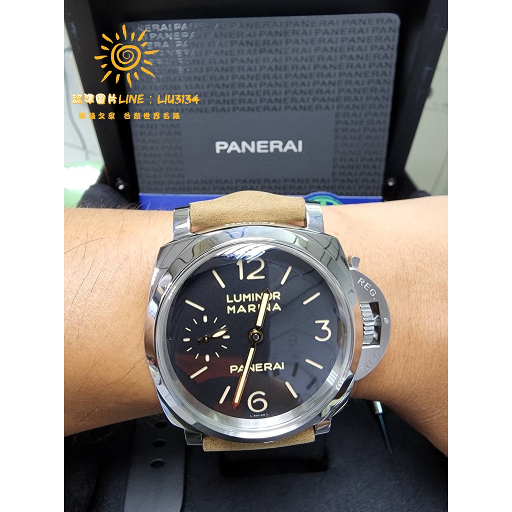 PANERAI 沛納海 PAM422 三日鍊 台AD 47mm 22.04 Luminor 手上鍊 三明治