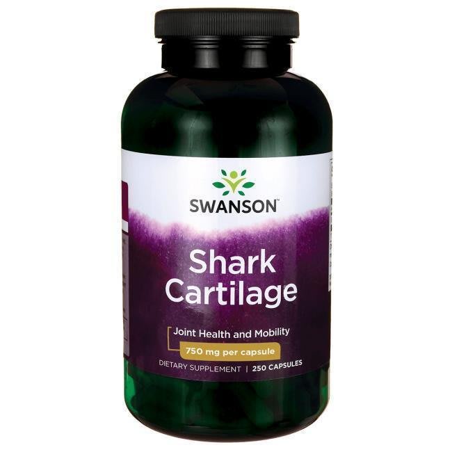 【Swanson】免運 鯊魚軟骨素 shark cartilage 750mg *250顆