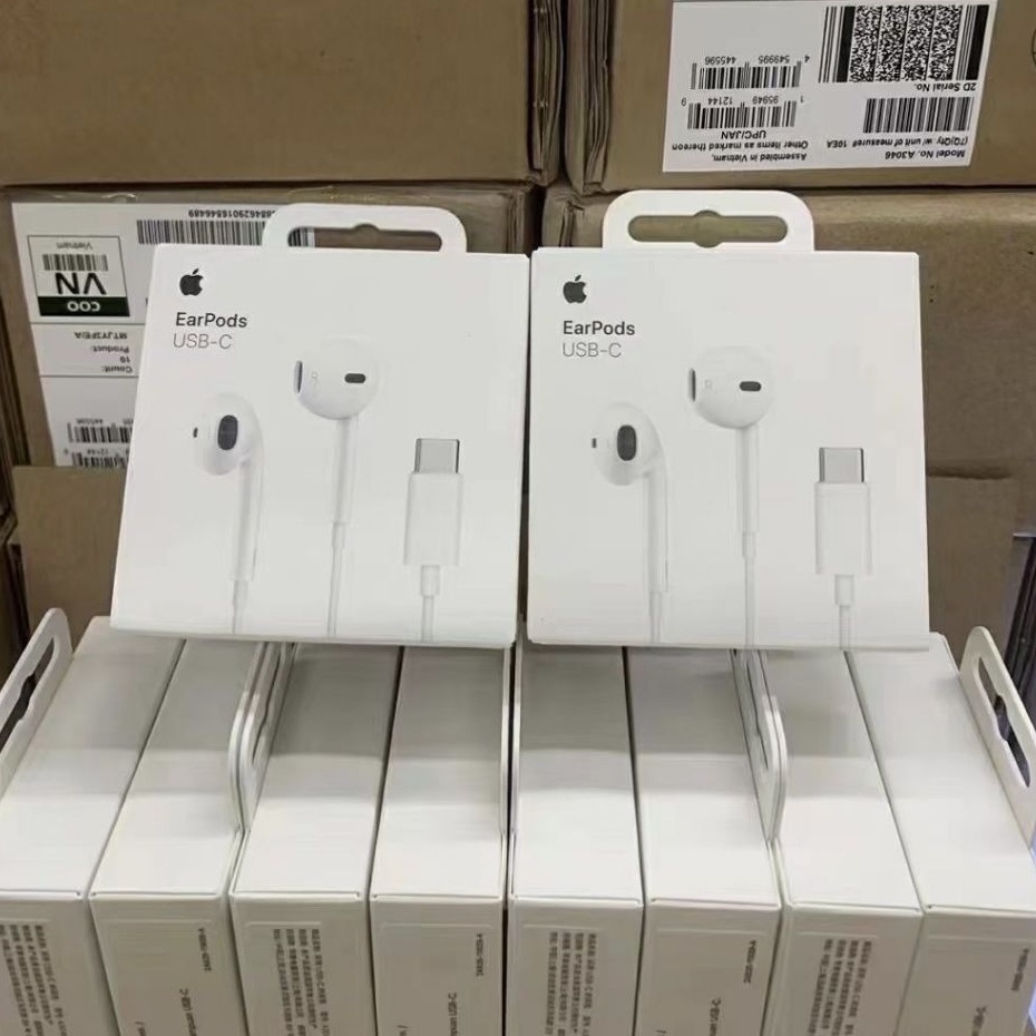 全新未拆封 原廠 iphone 15系列有線耳機 Type-C接口 線控耳機 蘋果入耳式耳機 適用於蘋果iPad筆電