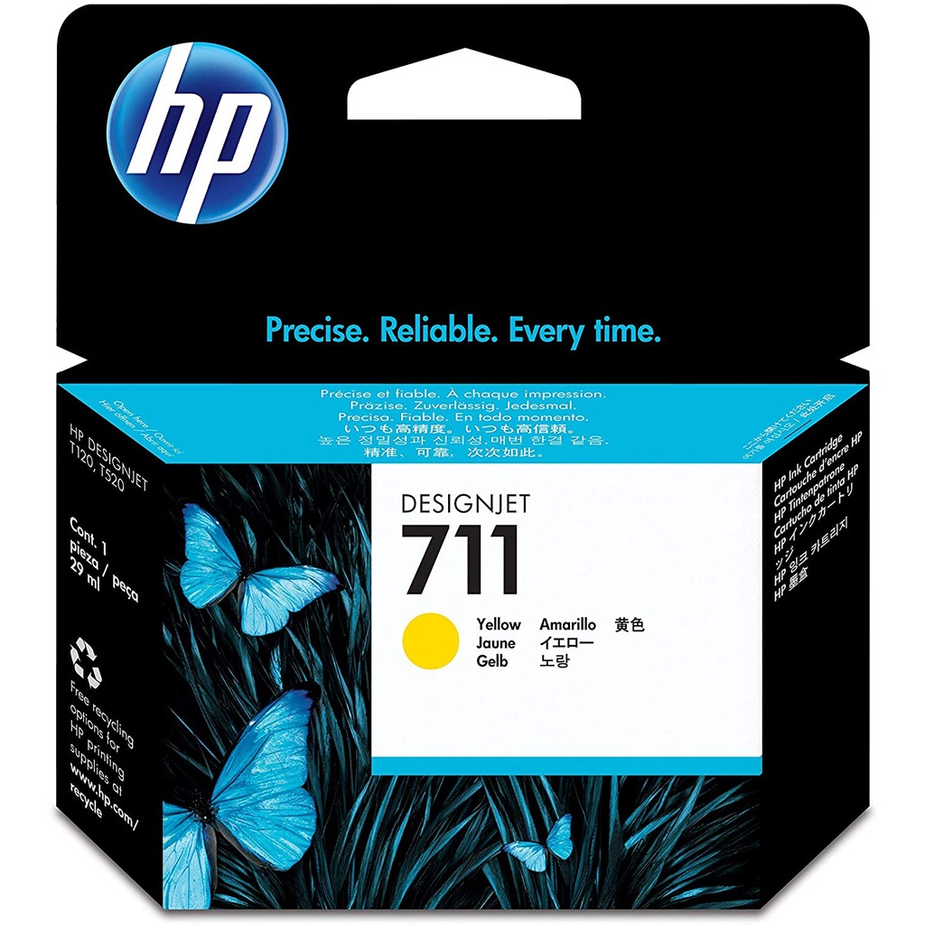 HP CZ132A 適用印表機 	HP DesignJet /T120/T130/T520/T530 顏色 	黃色 規格