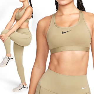 Nike AS W NK SWSH MED SPT Bra 女款 綠色 中度支撐 運動內衣 DX6822-276