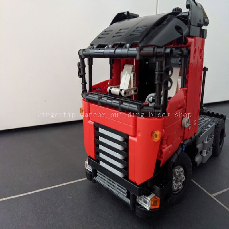 工程車積木 MOC-82551 歐洲卡車模型玩具 國產拼插積木 935PCS 兼容樂高