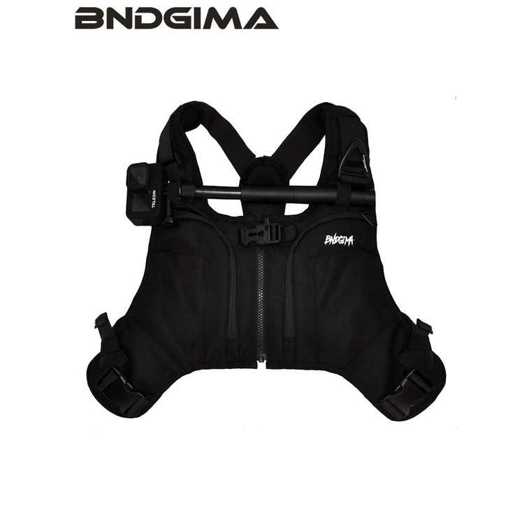 BNDGIMA滑雪胸包單雙板運動背包 男女背心包機能風戰術馬甲包潮牌