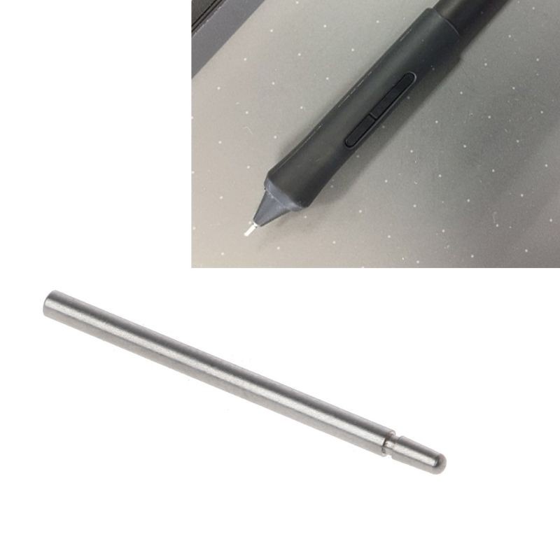 錢記-Wacom BAMBOO Intuos Pen CTL-471 Ctl4100的耐用鈦合金筆芯繪圖輸入板標準筆尖手