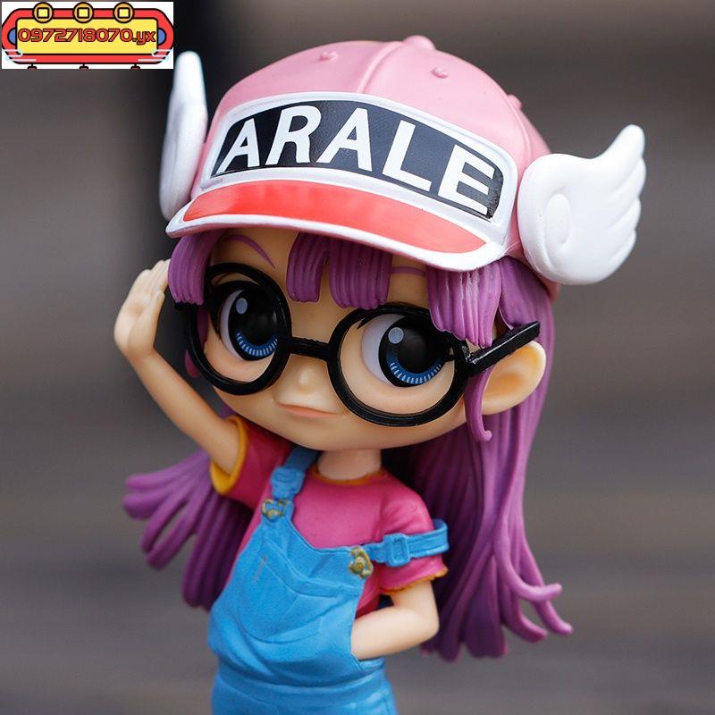🎁嚴選好物🎁#推薦阿拉蕾手辦玩偶Arale粉發IQ車擺件模型蛋糕裝飾兒童禮物玩具