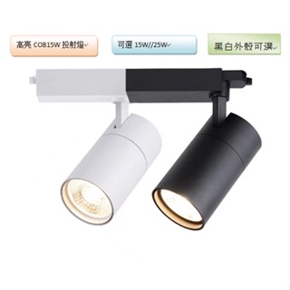 LED高亮COB15W25W軌道燈//投射燈//適用於商用//家用