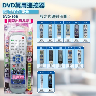 高雄[百威電子] 含稅 附發票 DVD遙控器 紅外線傳輸 TECO 東元 DVD遙控器