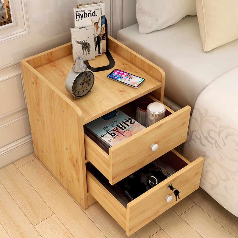 新款熱銷 床頭櫃 加大環保簡易床頭小柜子抽屜儲物柜臥室邊柜簡約現代床頭柜床邊柜