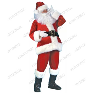 【台灣出貨】聖誕節 聖誕節衣服 聖誕節服裝 耶誕老人 耶誕衣服耶誕老人服裝金絲絨節日氣氛cosplay表演服批發