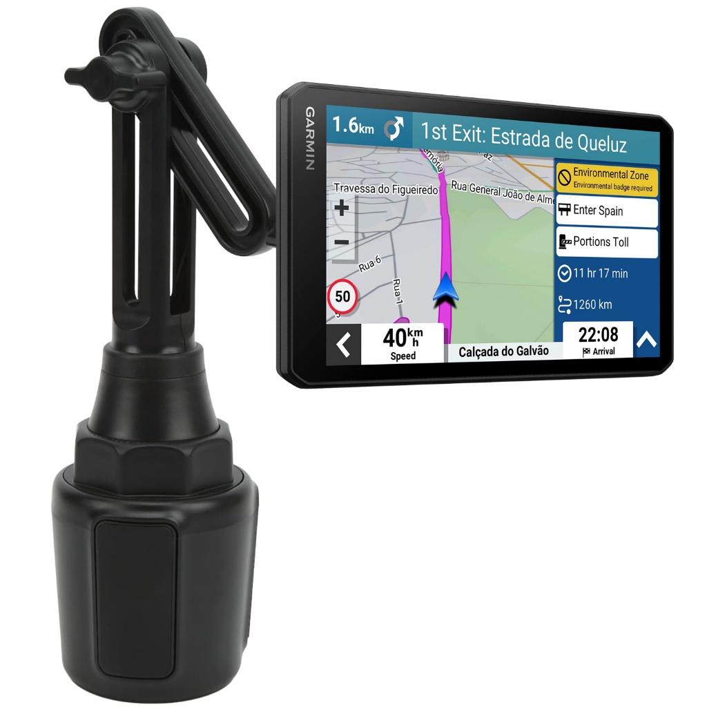 Garmin DriveSmart 86 Garmin86 8吋 車用衛星導航 支架 背扣 加長 背夾 伸縮 杯架 底座