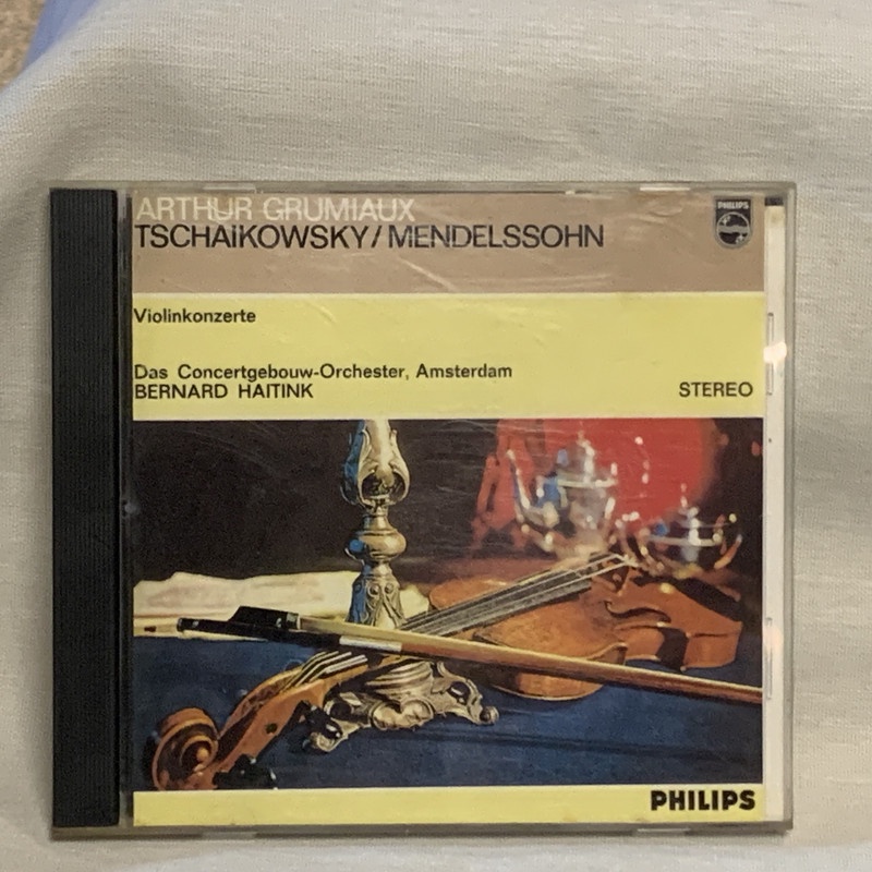 231127/古典CD/Philips-PHCP-24068/柴可夫斯基、孟德爾頌-小提琴協奏曲/葛羅米歐/24bits