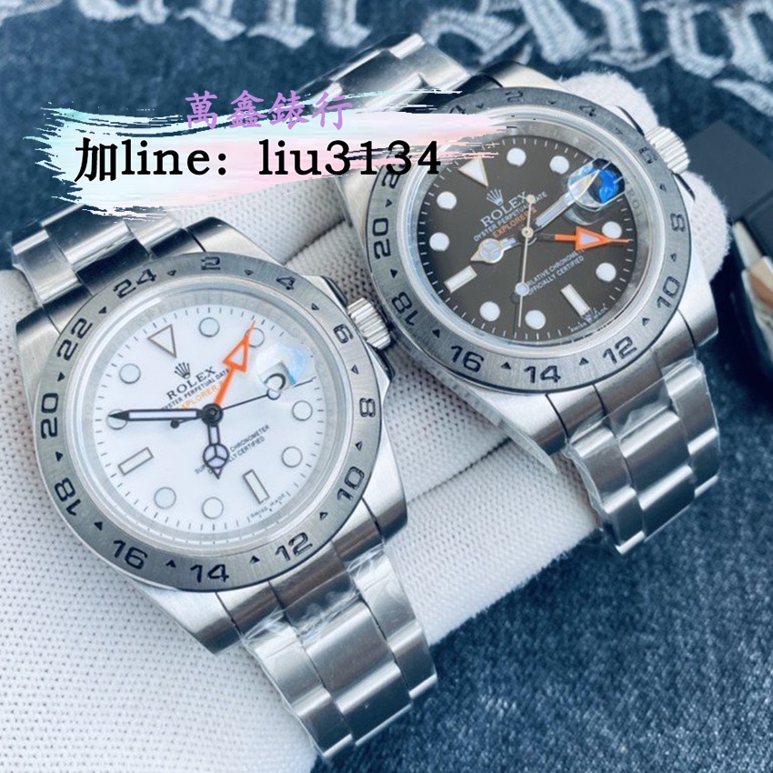 ROLEX勞力士手錶42mmEXPLORER探險家2GMT216570-77210男士商務腕錶全自動機芯機械錶
