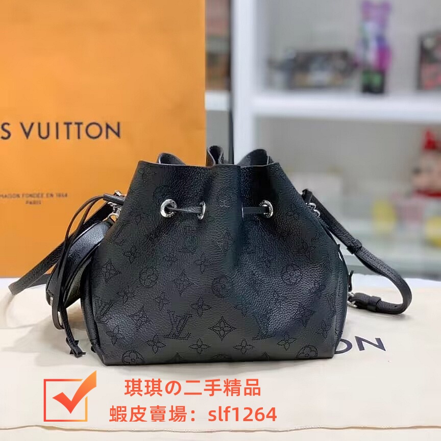 【の二手精品】LV 路易威登M57070BELLA 月光女神 手提包 單肩包 斜挎包 tote包 女生水桶包