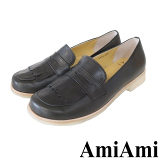【AmiAmi】 APROF 女用低跟地球永續經典流蘇樂福鞋 PO5830
