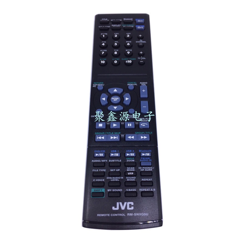 ㊣【可直接使用】適用JVC音響遙控器RM-SNXG5U CA-UXG500V UX-G950V 帶藍牙USB家用遙控器