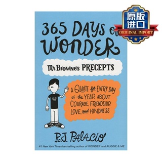 英文原版 奇跡 365天 365 Days of Wonder: Mr. Brow%%#