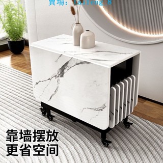 □免運□實木折疊桌 家用小戶型飯桌 長方形餐桌 簡易桌子 收納桌椅 移動飯桌 多功能餐桌