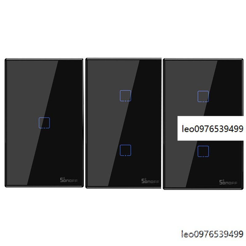√好物 SONOFF T3US 1/2/3C TX牆壁觸摸開關遠程遙控433面板