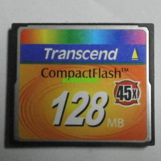 【新鮮貨】Transcned 創見 128MB CompactFlash CF存儲卡 45X