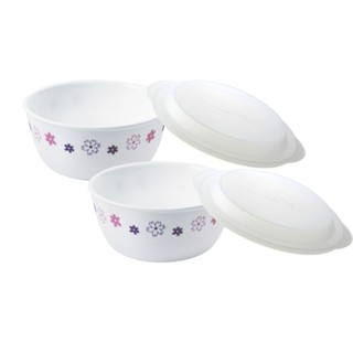 【康寧 Corelle】花漾派對4件式餐盤組-D01