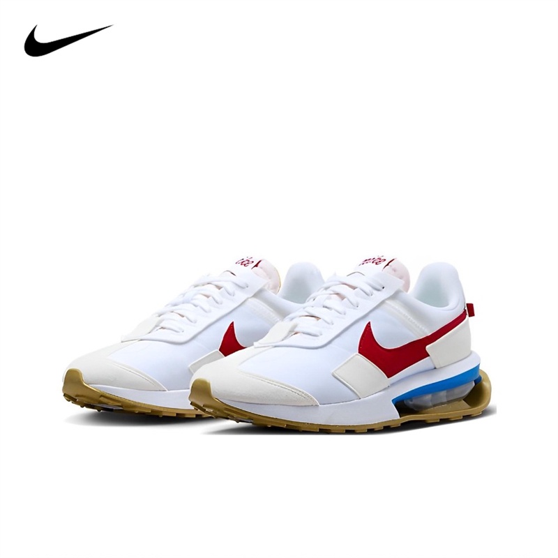 Nike Air Max Pre-Day 耐吉 休閑鞋 運動鞋 氣墊 拼接 白紅藍 DQ4068-101 白灰綠 迷彩