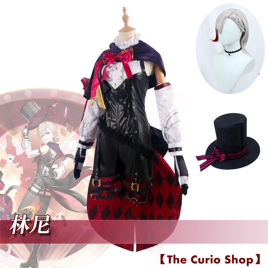 【台灣熱賣】 新品cos服裝 熱銷 原神cos服琳妮特cos服楓丹林尼cosplay服魔術師游戲動漫服裝