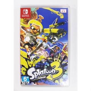 Switch NS 斯普拉遁 3 漆彈大作戰 3 Splatoo3 (中文版)**(二手商品)【臺中大眾電玩】