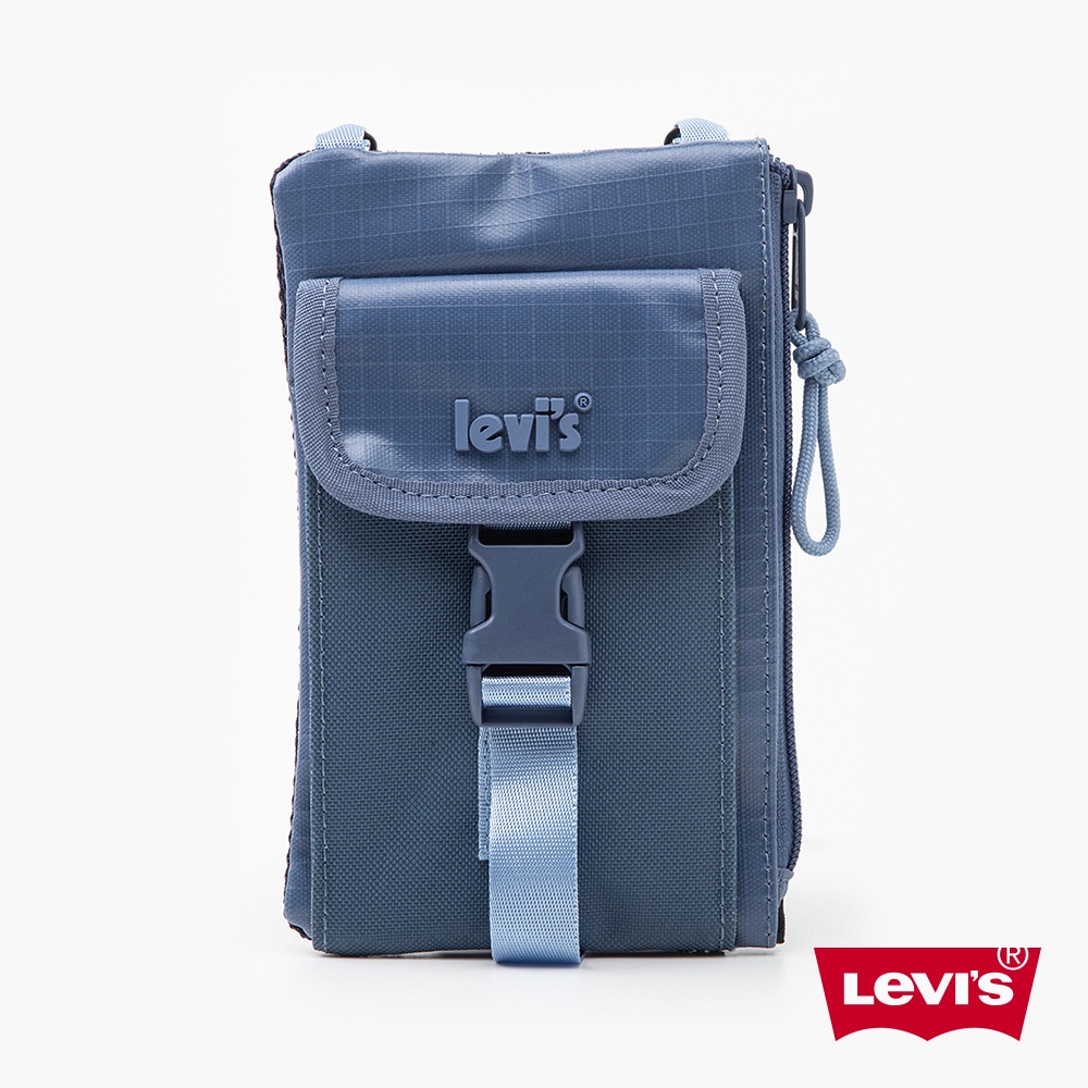 Levis 隨身小包 / 精工立體Logo 英倫藍 男女 D7074-0001 熱賣單品