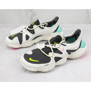 【满额免運】NIKE W FREE RN 5.0 灰藍 運動休閒 赤足 訓練鞋 慢跑鞋 AQ1316-100