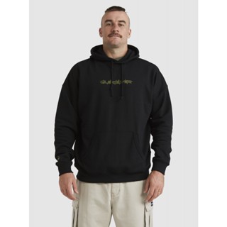 QUIKSILVER - 男款 MIKEY HOOD 聯名長袖連帽上衣 黑色（EQYFT04795 -99）