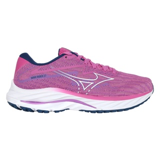 MIZUNO WAVE RIDER 27 女慢跑鞋( 運動「J1GD230373」 玫紫白