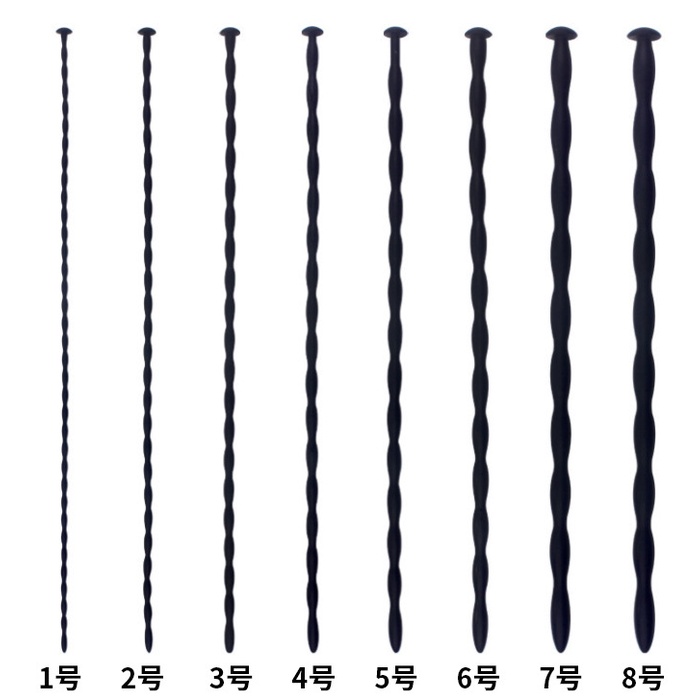 硅膠馬眼棒硅膠尿道堵男用馬眼虐陽擴張刺激插棒器具另類玩具