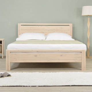 Homelike 海琳床架組-雙人5尺 實木床架 雙人床