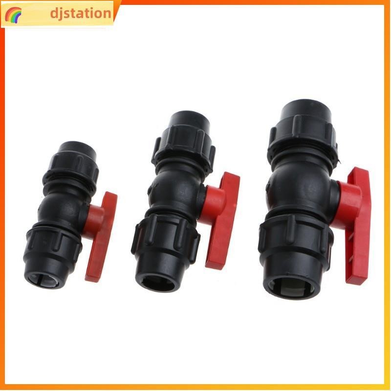 20mm/25mm/30mm Water Pipe Quick Valve Connector PE Tube Ball