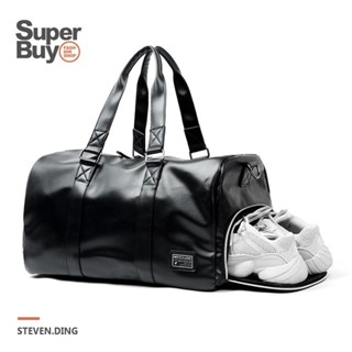 <Superbuy>皮革手提包/大容量行李包 防水運動健身包包/多功能戶外旅行包/PU商務出差包/圓筒沙灘包 品質訓練包