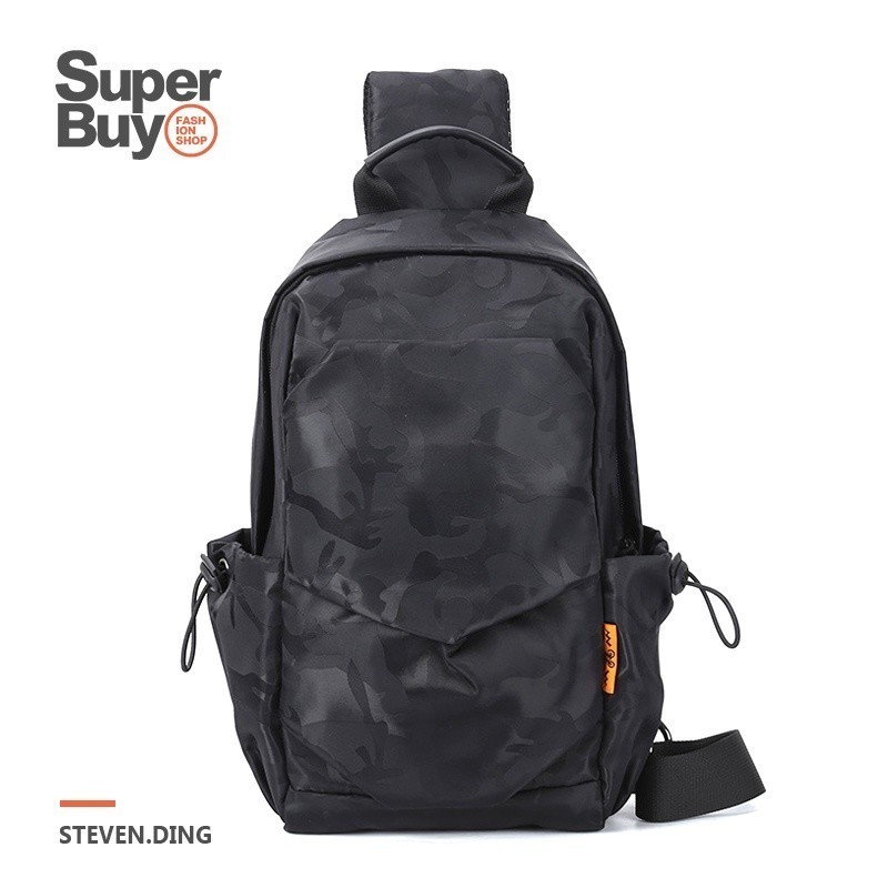 【Superbuy】潮牌胸包/側背包 防盜斜背包/單肩包 大容量防潑水運動後背包包/騎行包/側肩包 男女通用側包/斜包