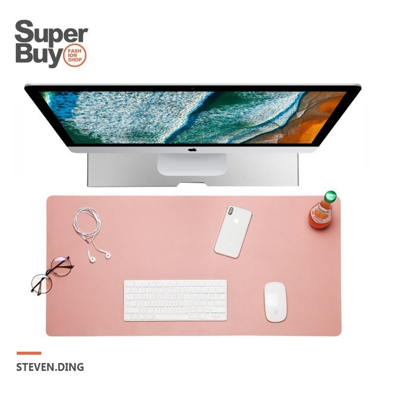 【Superbuy】優質皮革滑鼠墊/鼠標墊/遊戲鼠標墊 辦公桌桌墊/皮墊 超大滑鼠墊 優質PU電競/學習桌墊/皮革材質
